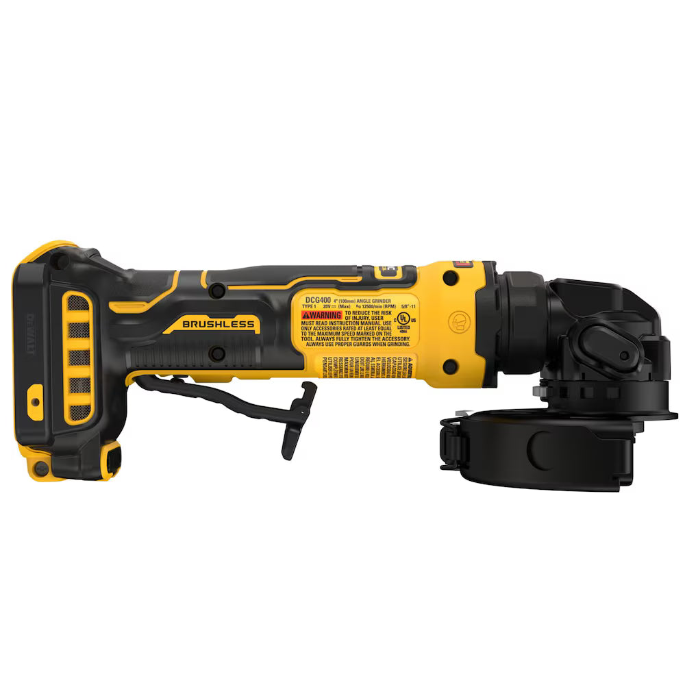 DEWALT DCG400B MEULEUSE D'ANGLE ATOMIC 4" (OUTIL SEUL)