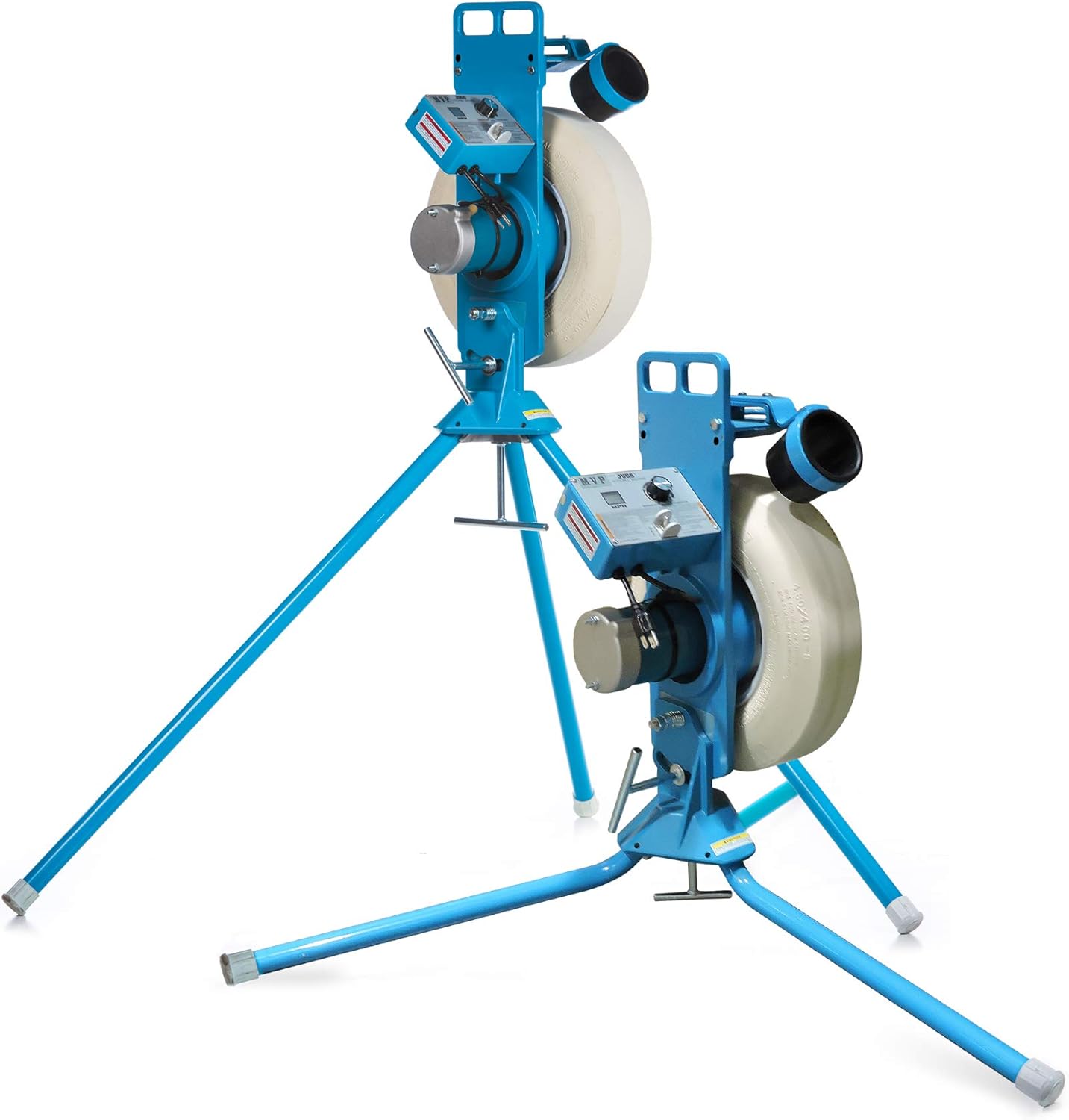 Baseball Softball Pitching Machine - Adjustable 20-60 MPH with Digital Display