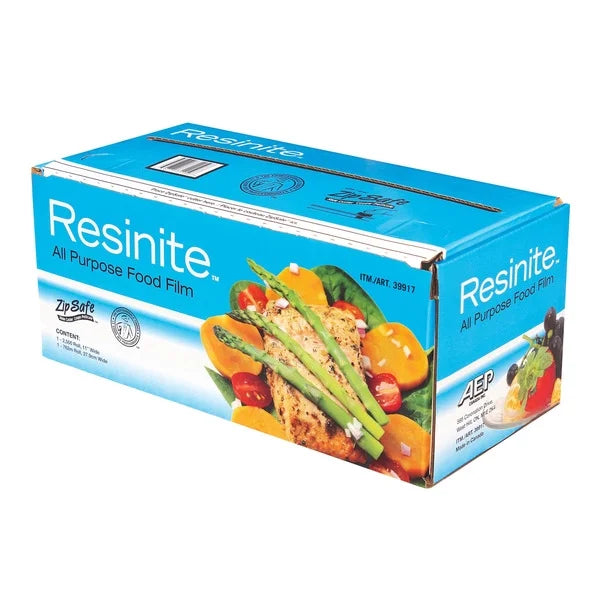 2 x Resinite 11" x 2,500' Commercial All-purpose Plastic Food Wrap
