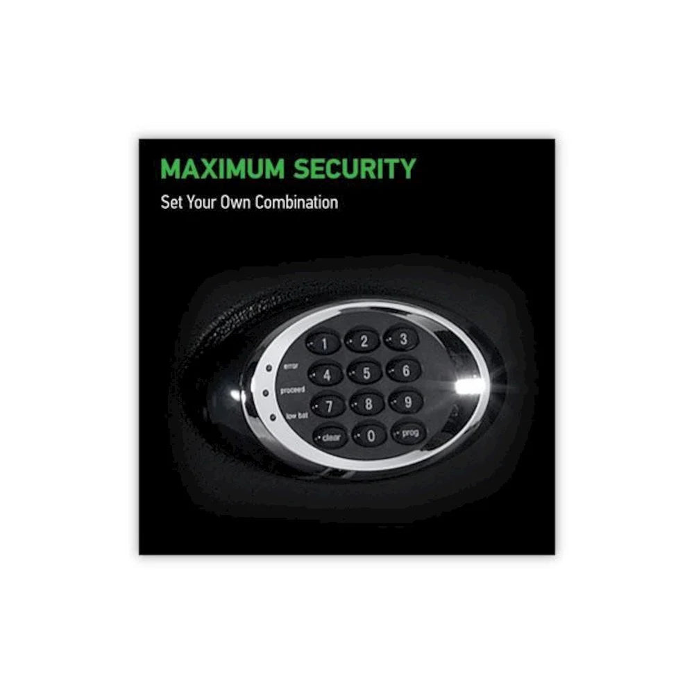 Sentry Safe EF4738E Safe, 4.71 cu ft, 21.7w x 19d x 37.7h, Black