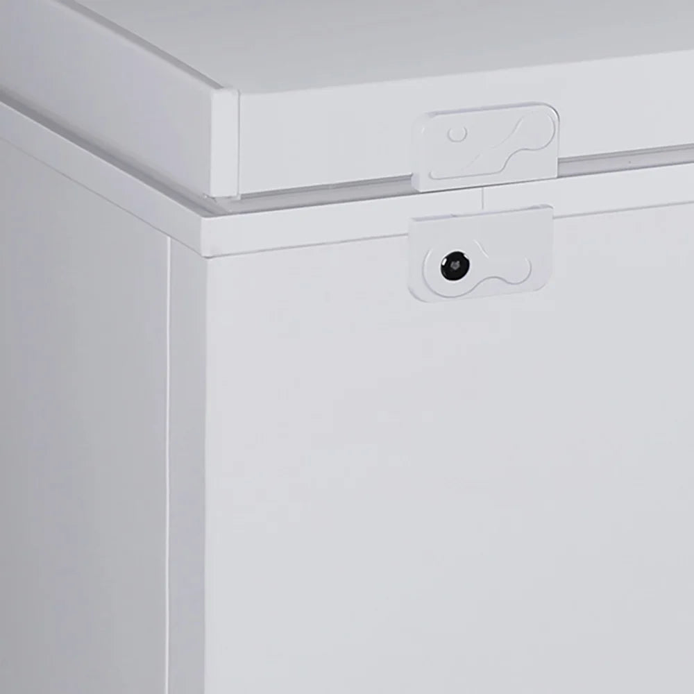 21.0 Cu. Ft. Chest Freezer with Double Doors - White with External Temperature Control