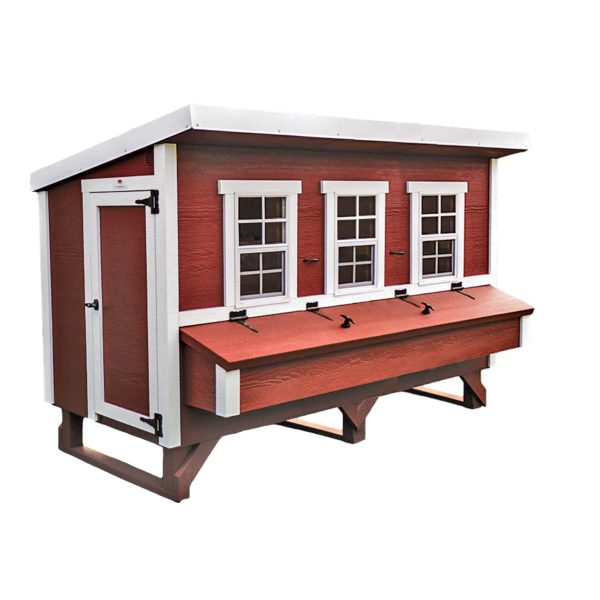 XL Chicken Coop for 20 Chickens - Outdoor Poultry House with Nesting Boxes and Ventilation