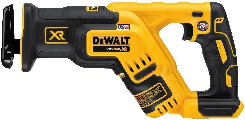 Scie alternative compacte sans fil 20V avec moteur sans balais et vitesse variable