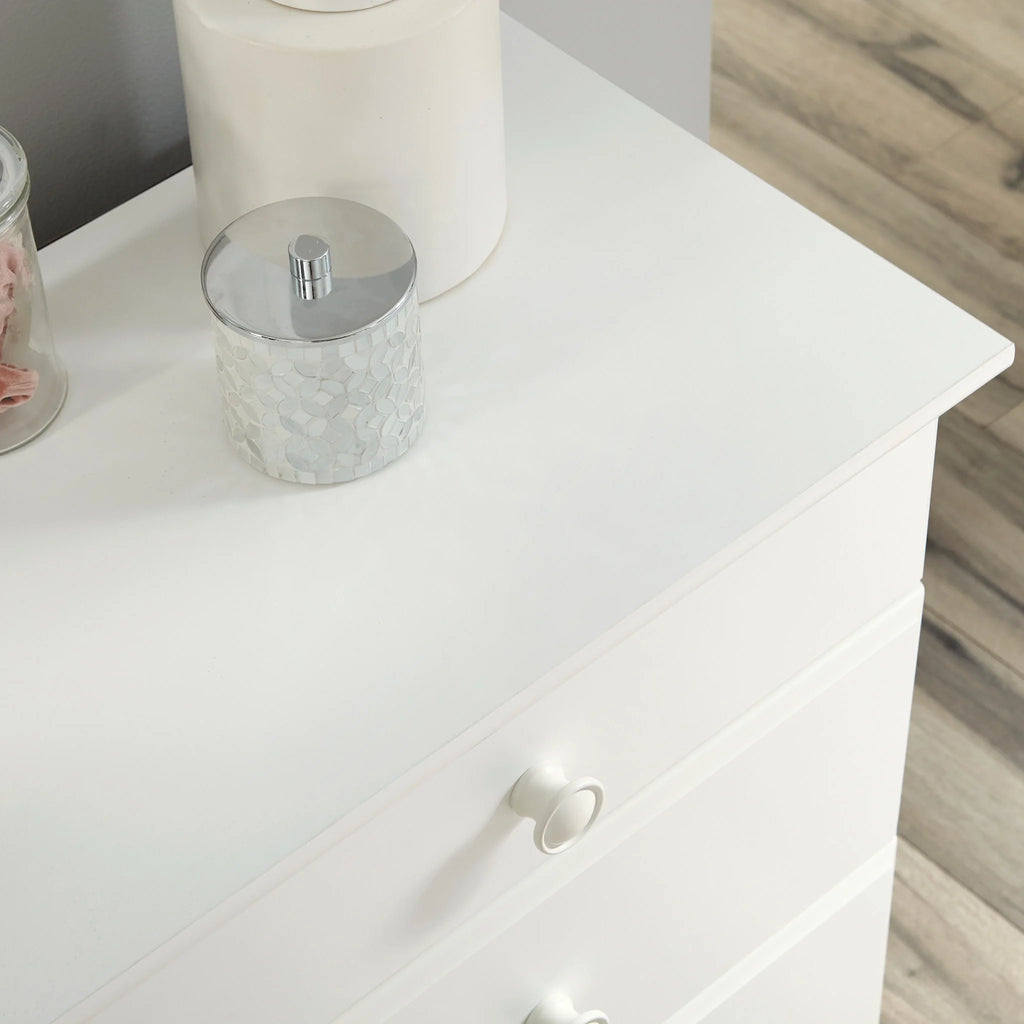 Mainstays Storybook Soft White Dresser, 49.13" L x 16.22" W x 30.24" H