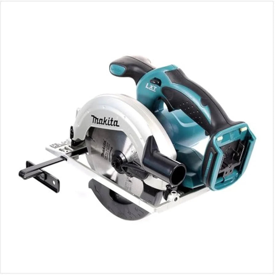 Scie circulaire sans fil 18V 6-1/2 pouces avec poignée ergonomique et coupe inclinée