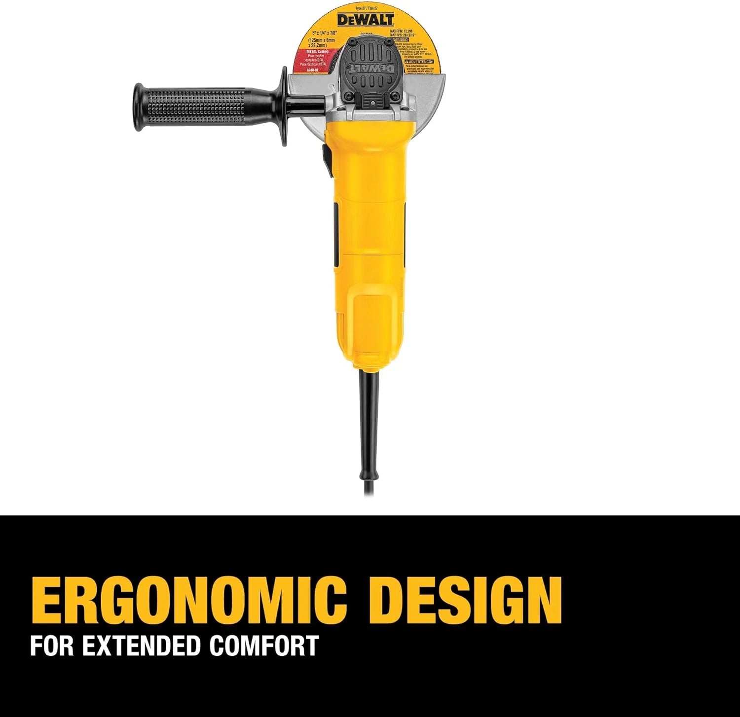 MEULEUSE 4-1/2" DEWALT ONE TOUCH GUARD DWE4011