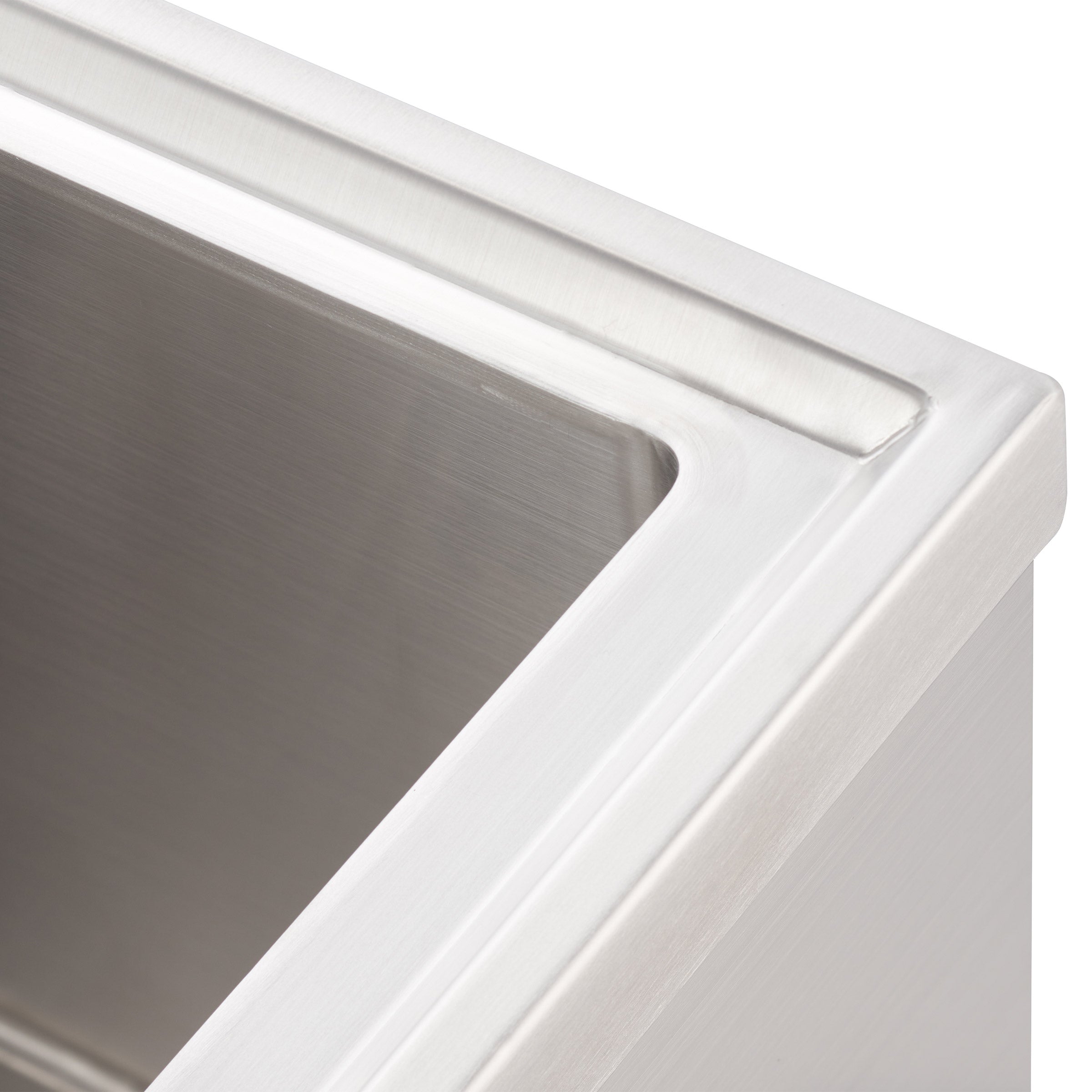 TRINITY 18' x 16' x 13' Stainless Steel Utility Sink with Pull-out Faucet
