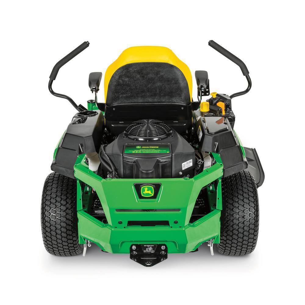 John Deere 42-Inch Zero-Turn Mower with 21.5 HP V-Twin Engine, Accel Deep Deck, LED Lights & High-Back Seat