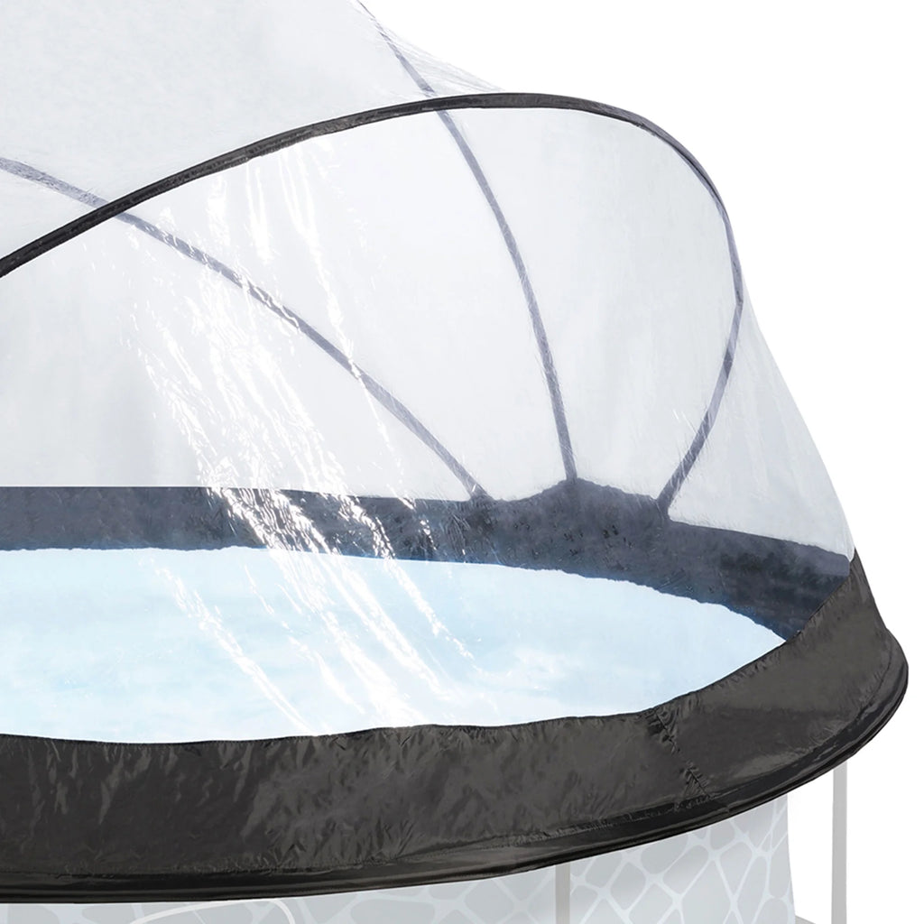 EXIT Toys UV Resistant Pool Covers, PVC Transparent, 104" x 104" x 55"