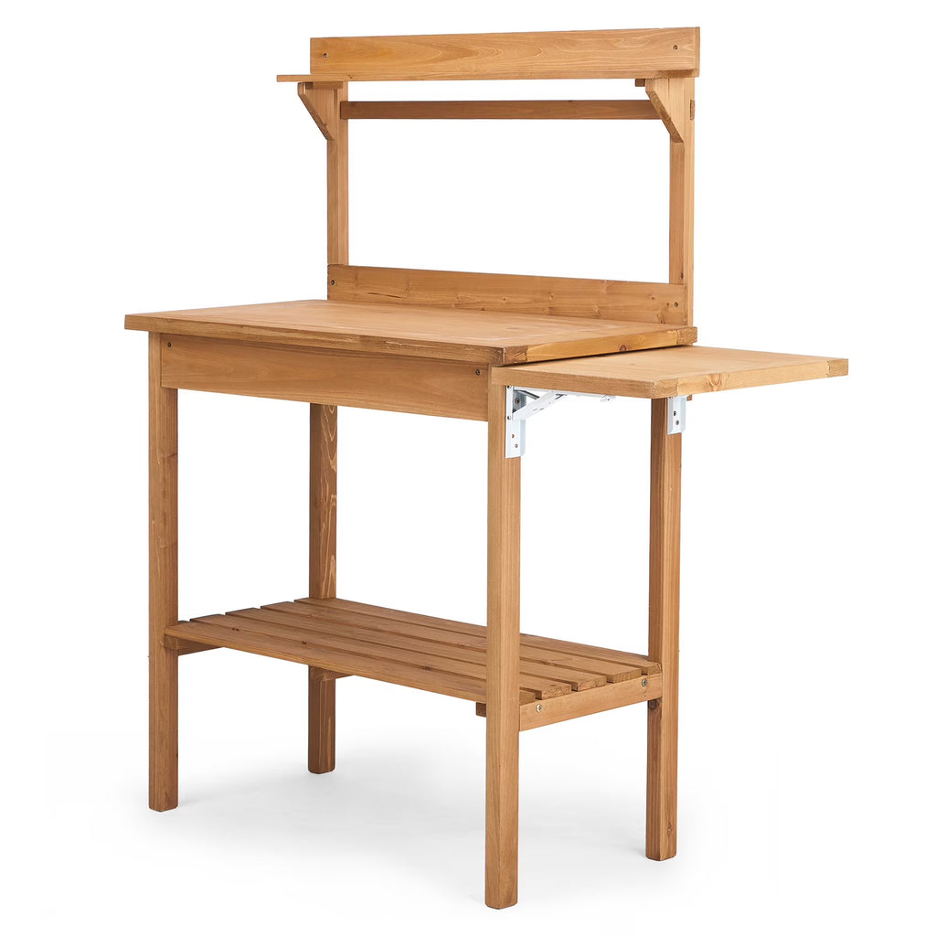 SgoodS 51.2 in x 45.3 in x 17.9 inGarden Potting Bench Table Outdoor Work bench Station