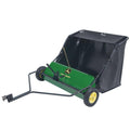 42-Inch Tow-Behind Lawn Sweeper with 24 Cu. Ft. Hopper, Adjustable Brushes for Lawn Mowers & Tractors