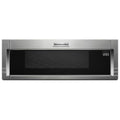 30-Inch Over-the-Range Microwave Hood Combination with 1000W Power, 500 CFM Ventilation, LED Lights