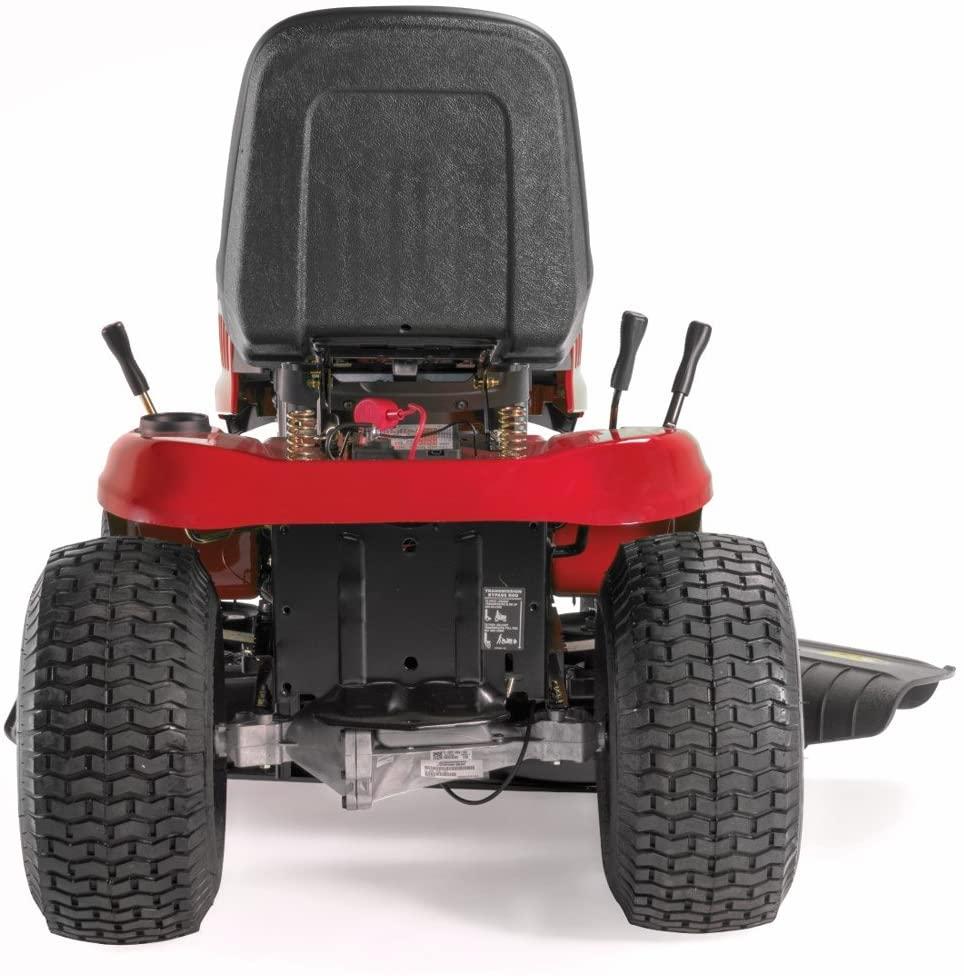579cc Gas Riding Lawn Mower Tractor - 42-Inch Cutting Deck with Hydrostatic Transmission, Deck Wash & High-Back Seat