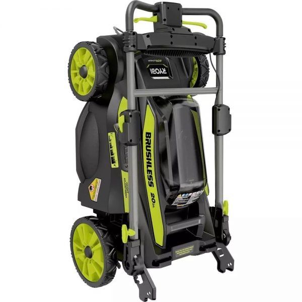 40V Brushless Cordless Lawn Tool Combo Kit - Self Propelled Mower String Trimmer and Blower with Batteries