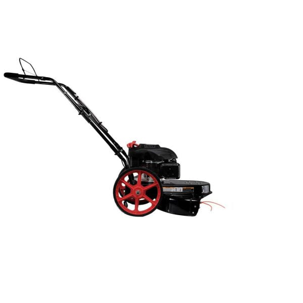 22-Inch 173cc Gas Walk-Behind String Trimmer Mower - Wheeled Brush Cutter with Powerful Engine