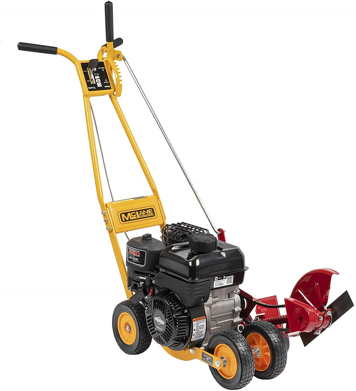 9 Inch Gas Lawn Edger - 5.50 Gross Torque Engine Landscape Trimmer