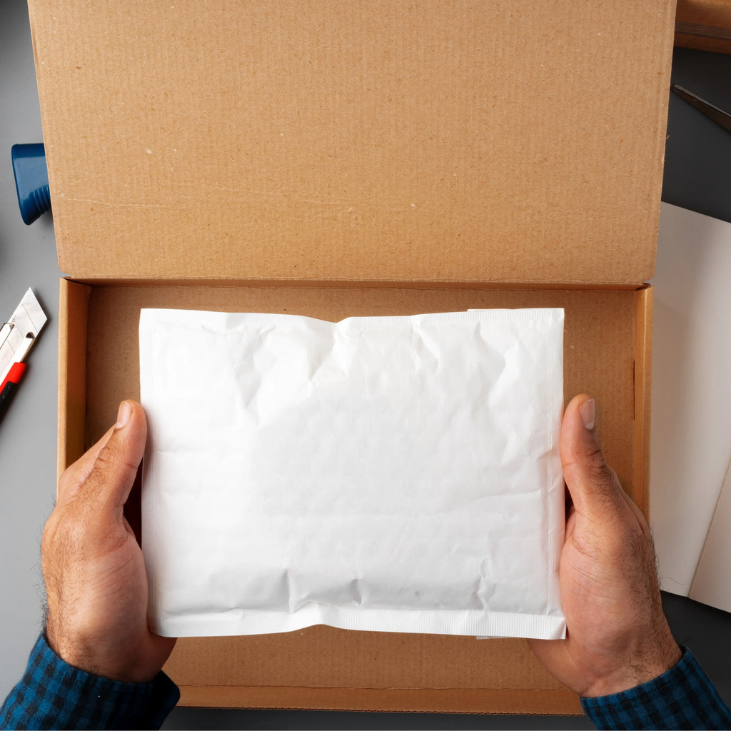 SSBM 12" x 12" x 4" ECT-32B Kraft Literature Shipping Mailers 50/Case