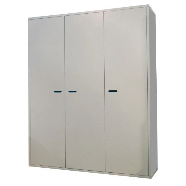 Grande armoire enfant 3 portes avec penderies et rangement modulable