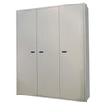 Grande armoire enfant 3 portes avec penderies et rangement modulable