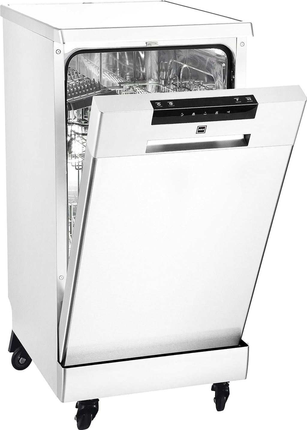 18 Inch Portable Dishwasher - 8 Place Settings Countertop/Compact Dish Washer White